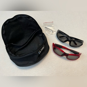 Z LEADER KIDS‎ T-Zone And Jam’n Sports Goggles/Sunglasses Red and Black